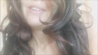 she gets goosebumps from her orgasms when she got cum hosed