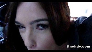 Cum Fiesta - Milla flashes her tits and makes a sextape