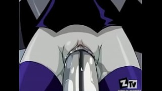 Big booty cartoon bitch gets pounded in the ass with a dildo