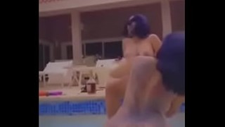 Hotties horny naked porn in pool Snap User MarJane101