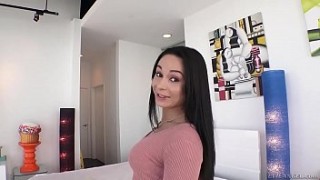 Hot Alexa Tomas stuffed with cock then swallowing cum