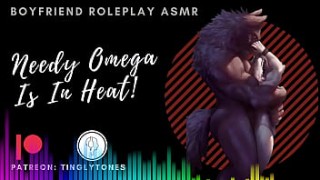 Needy Omega Is deealoveu In Heat! Boyfriend Roleplay ASMR. Male voice M4F Audio Only