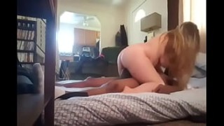 Mom and step son have sex, romantic boobs