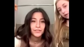 Teen Lesbians Trying Strap On Dildo