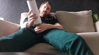 Dirty Talking Guy Fucking His sexportal Toy For Molly