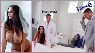 Hot nannies Aaliyah Love and Ava Addams sharing cock