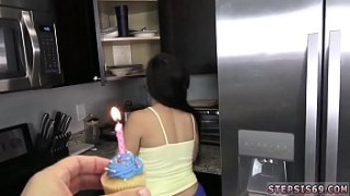 Wife cuckolds hubby on her birthday