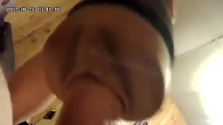 Shemale post op fucks anal with new fake pussy pov
