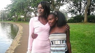 Secret African lesbian lovers kalyn arianna deepthroat bathroom sex rendezvous