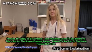 Don&#039t Tell Doc I Cum On The oxbill Clock! Nurse Stacy Shepard Sneaks Into Exam Room, Masturbates With Magic Wand At HitachiHoes.com!