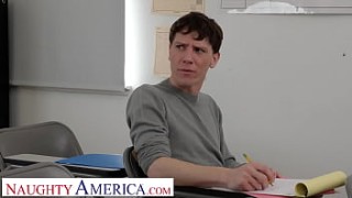 Naughty America - Busty Milf Alura Jenson fucks young cock