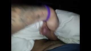 That small cock gets sucked and then it gets larger