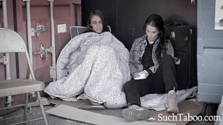 Teaching cervix fucking My Homeless Bestie To Act Like A Lesbian- Gia Derza, Evelyn Claire