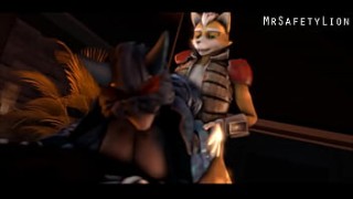 MrSafetyLion Official - very very very sexy video StarFox 1 (Fox McCloud x Krystal)